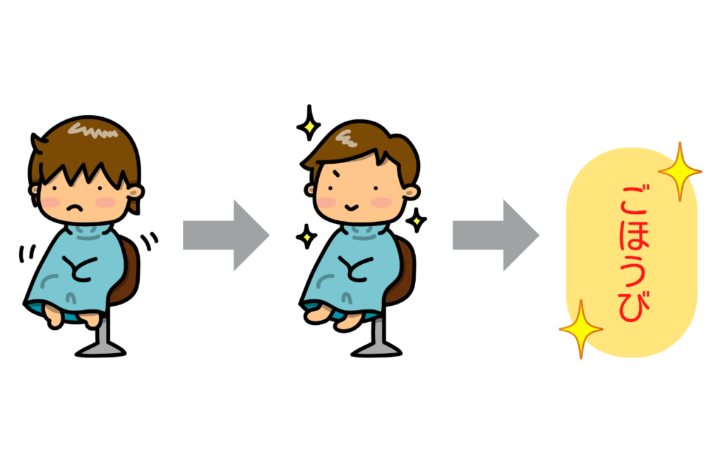 髪を切るのが苦手な子が 嫌がらずに髪を切れるようになるためにとった3つの作戦 あったかキッズ 髪を切るのが苦手な子が 嫌がらずに髪を切れるようになるためにとった3つの作戦 あったかキッズ